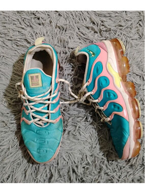 Nike Air VaporMax Plus Shoes 2020 Womens US 9 / Teal CW7014‑100